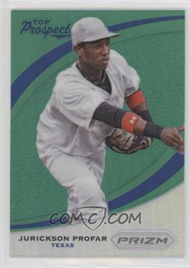 2012 Panini Prizm - Top Prospects - Green Prizm #TP1 - Jurickson Profar