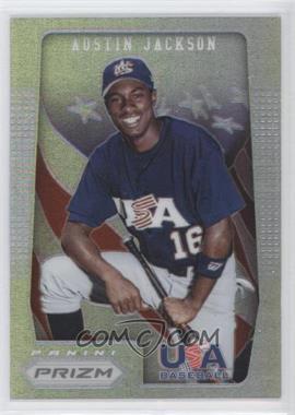 2012 Panini Prizm - USA Baseball - Silver Prizm #USA10 - Austin Jackson