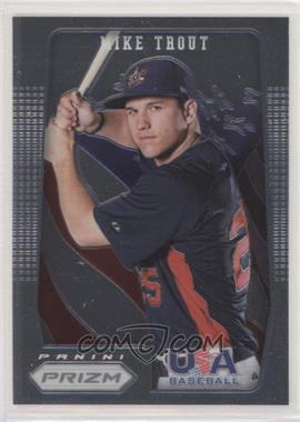 2012 Panini Prizm - USA Baseball #USA1 - Mike Trout