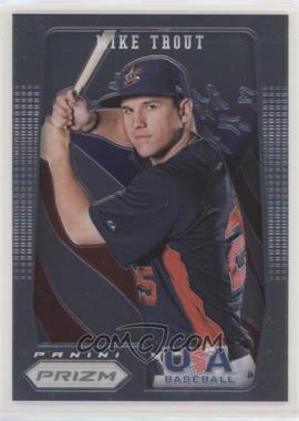 2012 Panini Prizm - USA Baseball #USA1 - Mike Trout