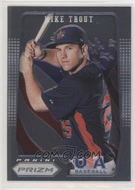 2012 Panini Prizm - USA Baseball #USA1 - Mike Trout