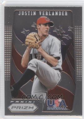 2012 Panini Prizm - USA Baseball #USA3 - Justin Verlander