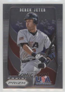 2012 Panini Prizm - USA Baseball #USA8 - Derek Jeter [EX to NM]