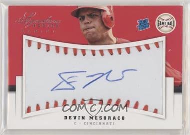 2012 Panini Signature Series - [Base] - Game Ball #112 - Rated Rookie Autograph - Devin Mesoraco /299