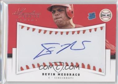 2012 Panini Signature Series - [Base] - Game Ball #112 - Rated Rookie Autograph - Devin Mesoraco /299