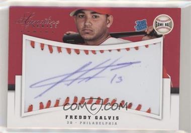 2012 Panini Signature Series - [Base] - Game Ball #117 - Rated Rookie Autograph - Freddy Galvis /299