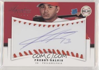 2012 Panini Signature Series - [Base] - Game Ball #117 - Rated Rookie Autograph - Freddy Galvis /299