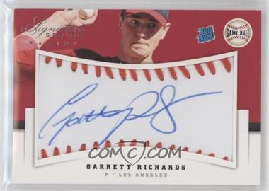 2012 Panini Signature Series - [Base] - Game Ball #118 - Rated Rookie Autograph - Garrett Richards /299