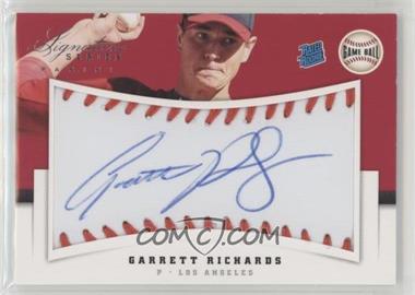 2012 Panini Signature Series - [Base] - Game Ball #118 - Rated Rookie Autograph - Garrett Richards /299