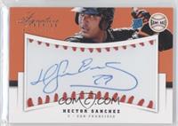 Rated Rookie Autograph - Hector Sanchez #/299