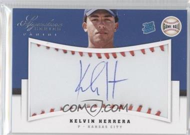 2012 Panini Signature Series - [Base] - Game Ball #130 - Rated Rookie Autograph - Kelvin Herrera /299