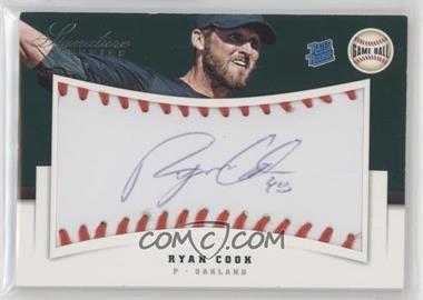 2012 Panini Signature Series - [Base] - Game Ball #140 - Rated Rookie Autograph - Ryan Cook /299 [EX to NM]