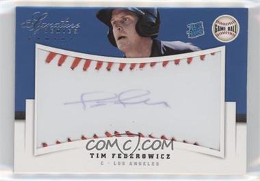 2012 Panini Signature Series - [Base] - Game Ball #143 - Rated Rookie Autograph - Tim Federowicz /299