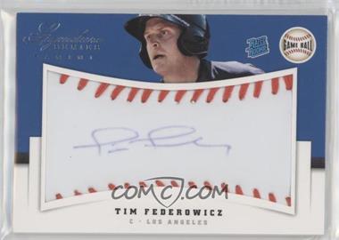 2012 Panini Signature Series - [Base] - Game Ball #143 - Rated Rookie Autograph - Tim Federowicz /299