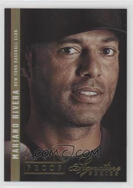 2012 Panini Signature Series - [Base] - Gold Proof #70 - Mariano Rivera /10