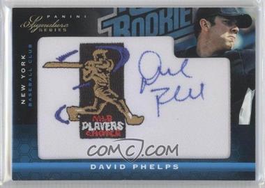 2012 Panini Signature Series - [Base] - MLBPA Patch #110 - Rated Rookie Autograph - David Phelps /299