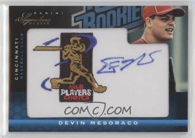 2012 Panini Signature Series - [Base] - MLBPA Patch #112 - Rated Rookie Autograph - Devin Mesoraco /299