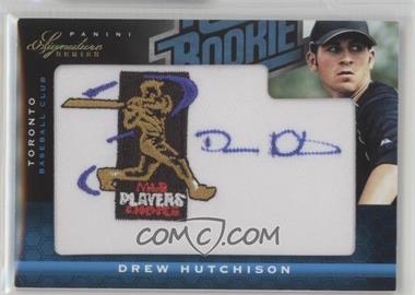 2012 Panini Signature Series - [Base] - MLBPA Patch #113 - Rated Rookie Autograph - Drew Hutchison /299