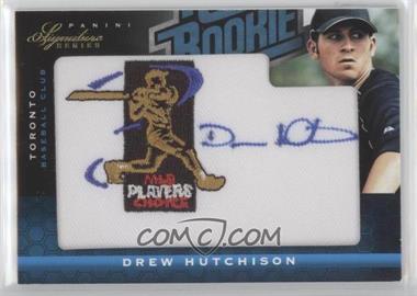 2012 Panini Signature Series - [Base] - MLBPA Patch #113 - Rated Rookie Autograph - Drew Hutchison /299