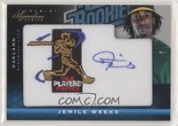 Rated Rookie Autograph - Jemile Weeks #/299