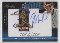 Rated Rookie Autograph - Will Middlebrooks #/299