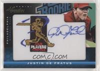 Rated Rookie Autograph - Justin De Fratus #/299