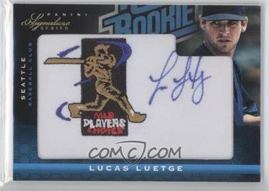 2012 Panini Signature Series - [Base] - MLBPA Patch #133 - Rated Rookie Autograph - Lucas Luetge /299