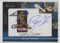 Rated Rookie Autograph - Ryan Cook #/299