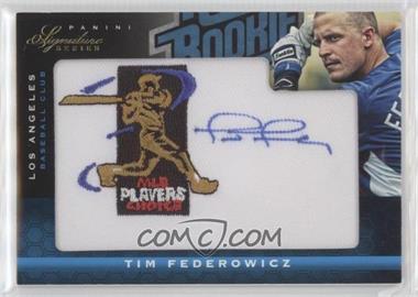 2012 Panini Signature Series - [Base] - MLBPA Patch #143 - Rated Rookie Autograph - Tim Federowicz /299
