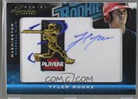 Rated Rookie Autograph - Tyler Moore [Noted] #/299