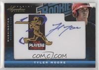 Rated Rookie Autograph - Tyler Moore [EX to NM] #/299