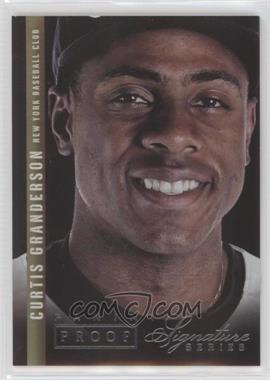2012 Panini Signature Series - [Base] - Silver Proof #30 - Curtis Granderson /25 [EX to NM]