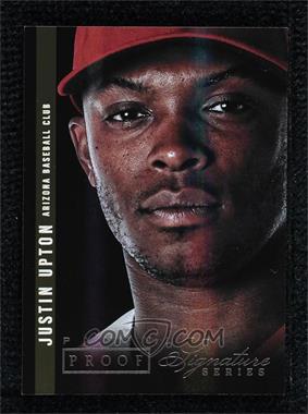 2012 Panini Signature Series - [Base] - Silver Proof #67 - Justin Upton /25