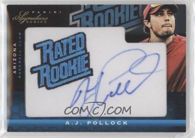 2012 Panini Signature Series - [Base] #101 - Rated Rookie Autograph - A.J. Pollock /299