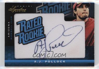 2012 Panini Signature Series - [Base] #101 - Rated Rookie Autograph - A.J. Pollock /299