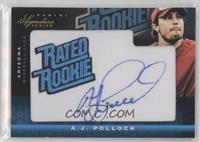 Rated Rookie Autograph - A.J. Pollock #/299