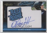 Rated Rookie Autograph - Alex Liddi #/299