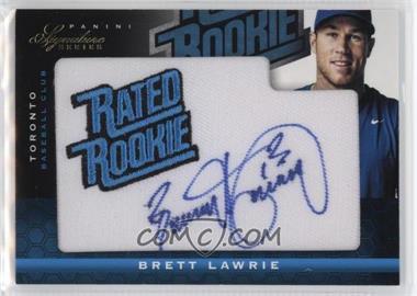 2012 Panini Signature Series - [Base] #106 - Rated Rookie Autograph - Brett Lawrie /299