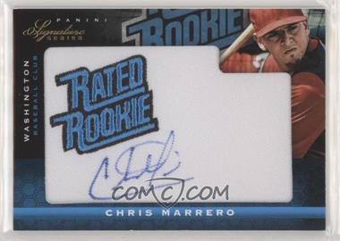 2012 Panini Signature Series - [Base] #107 - Rated Rookie Autograph - Chris Marrero /299
