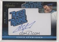 Rated Rookie Autograph - Chris Schwinden #/299