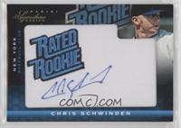 Rated Rookie Autograph - Chris Schwinden #/299