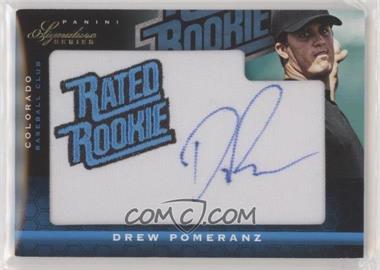2012 Panini Signature Series - [Base] #114 - Rated Rookie Autograph - Drew Pomeranz /299 [EX to NM]