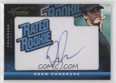 2012 Panini Signature Series - [Base] #114 - Rated Rookie Autograph - Drew Pomeranz /299