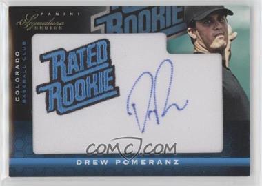 2012 Panini Signature Series - [Base] #114 - Rated Rookie Autograph - Drew Pomeranz /299