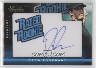 2012 Panini Signature Series - [Base] #114 - Rated Rookie Autograph - Drew Pomeranz /299
