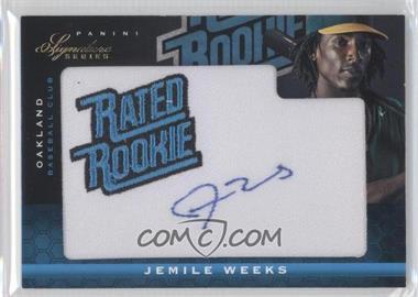 2012 Panini Signature Series - [Base] #121 - Rated Rookie Autograph - Jemile Weeks /299