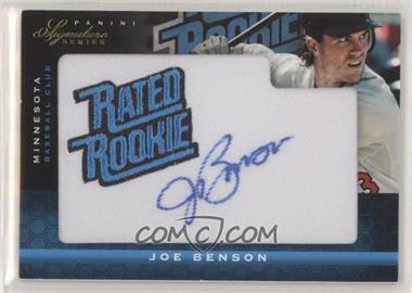 2012 Panini Signature Series - [Base] #123 - Rated Rookie Autograph - Joe Benson /299