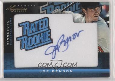 2012 Panini Signature Series - [Base] #123 - Rated Rookie Autograph - Joe Benson /299