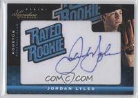 Rated Rookie Autograph - Jordan Lyles #/299