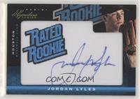 Rated Rookie Autograph - Jordan Lyles #/299